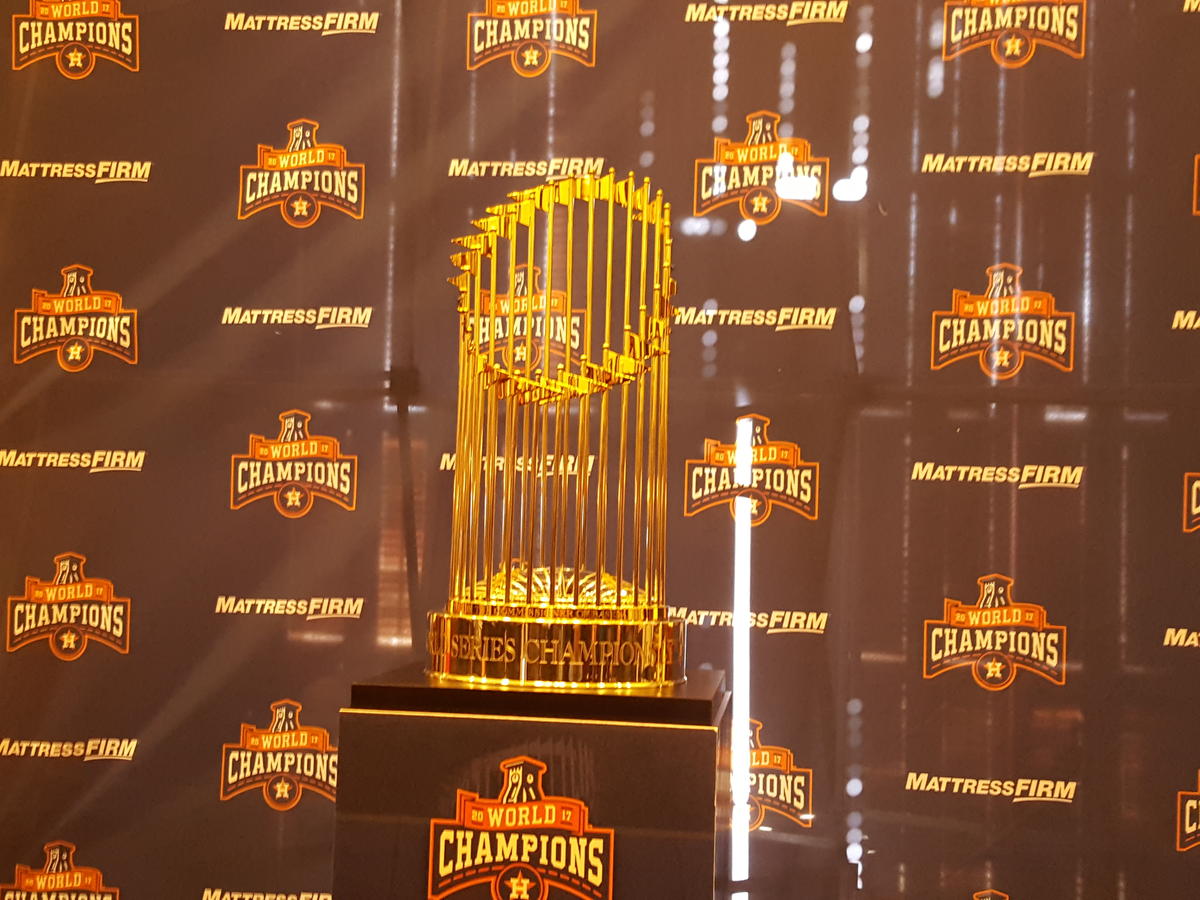 Houston Astros’ 2017 World Series Trophy On Tour, Beginning At State ...