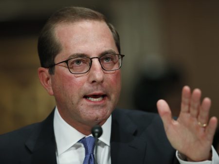 The Senate has confirmed Alex Azar, President Trump's nominee to become Secretary of Health and Human Services.