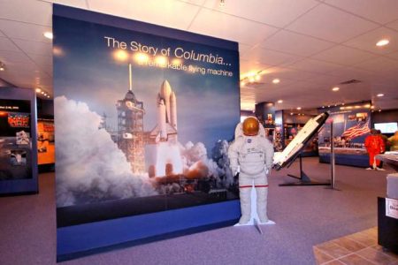 NASA Columbia Museum in Hemphill, Texas.