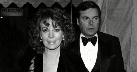 Actor Robert Wagner and his former wife, actress Natalie Wood.