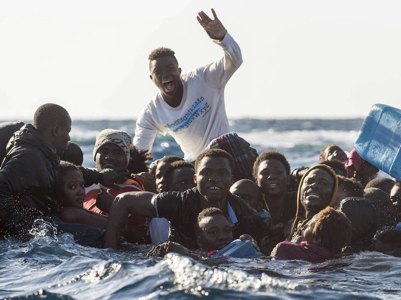 90 Migrants Reported Dead After Boat Capsizes Off Libya – Houston ...