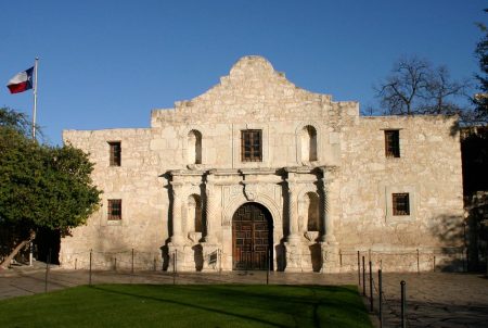 The Alamo in San Antonio.
