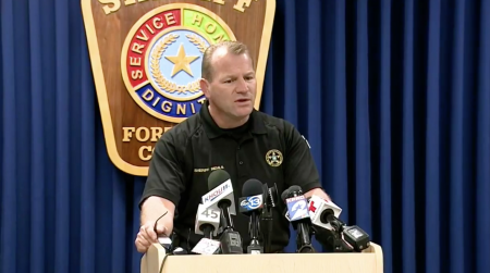 Fort Bend County Sheriff Troy Nehls said two threats were made at two Fort Bend ISD schools.