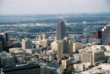 File photo of downtown San Antonio. The city documents show eight people resigned or were fired following complaints, which ranged from inappropriate text messages to unwanted touching.