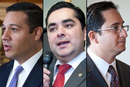 State Reps. Jason Villalba, R-Dallas; Jose Manuel Lozano, R-Kingsville; and Larry Gonzales, R-Round Rock, are the GOP's three Hispanic incumbents in the state House. Only Lozano will return to the Legislature in January.