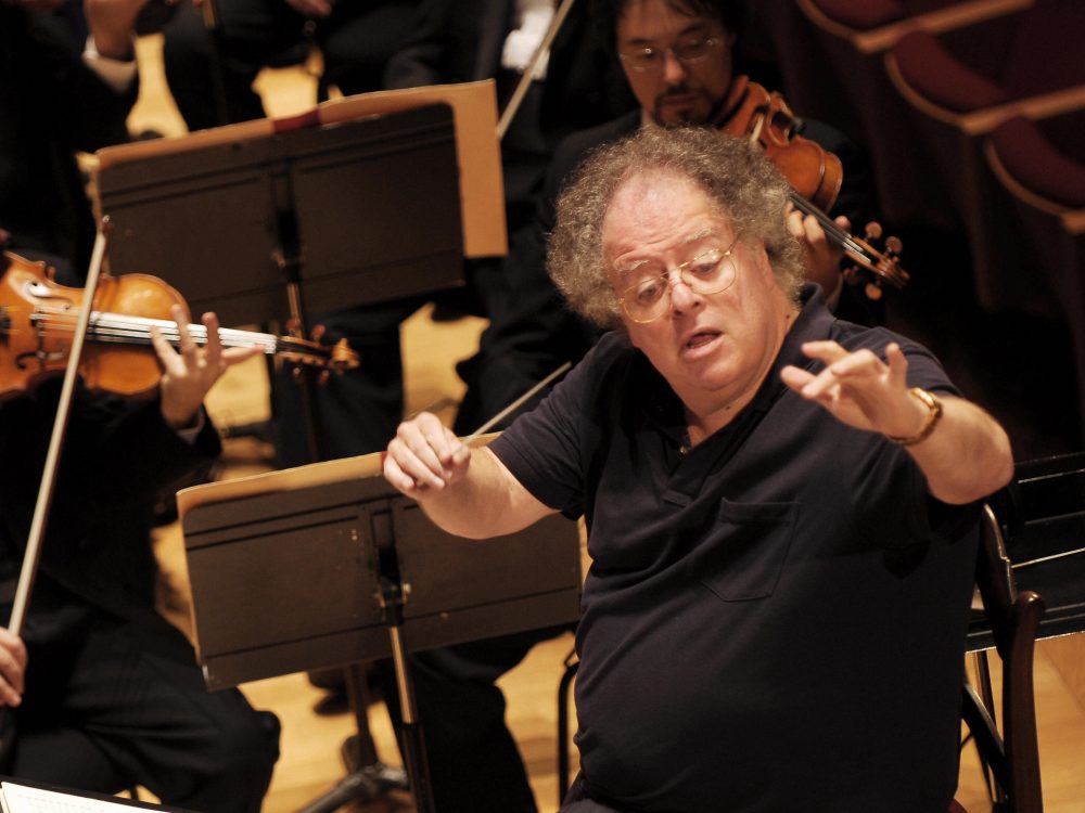 James Levine, shown leading the Boston Symphony Orchestra in 2007, has been fired from the Metropolitan Opera in disgrace.
