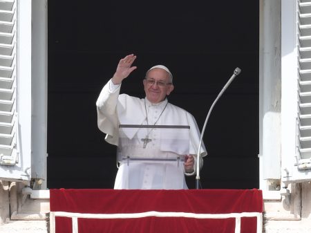 Pope Francis waves to the crowd in St. Peter's Square on Sunday. Recent months have seen Francis become the target of criticism on various fronts, and his image as a charismatic reformer has suffered some hits.