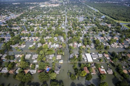 The City of Houston's Housing and Community Development Department announced March 14, 2018, it is increasing part of its staff to focus on the post-Harvey recovery. This file photo shows a Houston neighborhood that the historic storm flooded in summer 2017.