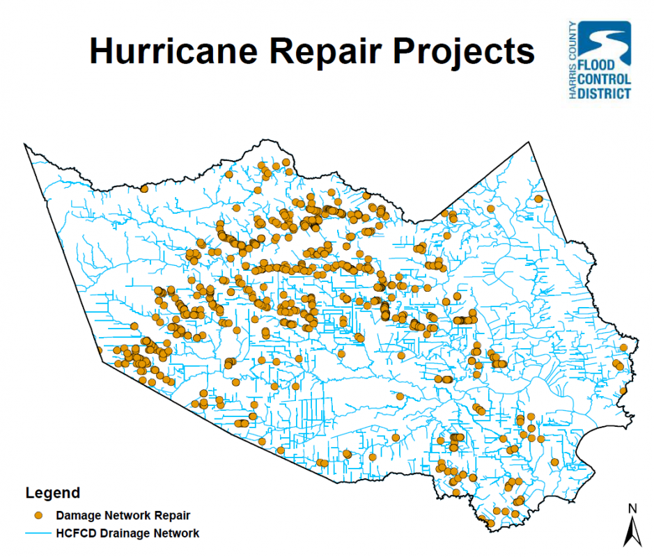 Harris County Flood Control District Begins ‘Comprehensive’ Hurricane ...