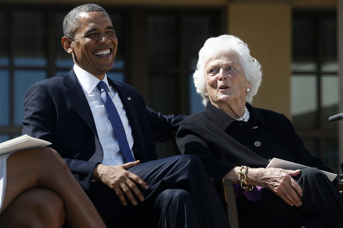 Barbara Bush Brought Plainspoken, Grandmotherly Style To DC – Houston  Public Media