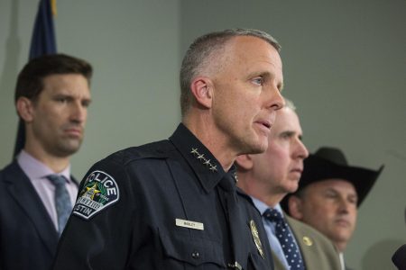 Intermin Austin Police Chief Brian Manley is the sole finalist to lead APD on a permanent basis.