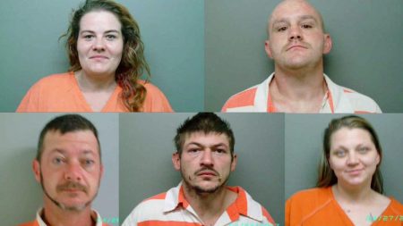 MUGSHOTS RELEASED: 5 charged in raid at alleged Aryan Brotherhood of Texas chop shop