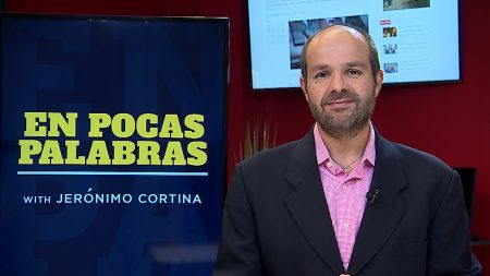 UH Political Science professor Jerónimo Cortina  tapes En Pocas Palabras segment on May 3rd, 2018.