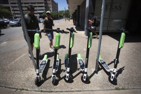 LimeBike estimates its scooters reduced 8,500 pounds of CO2 in just two weeks in Austin.