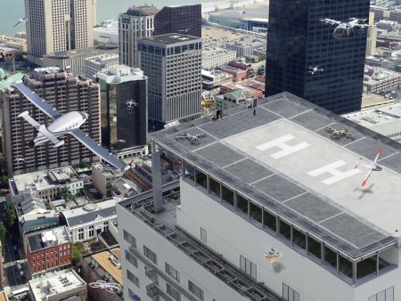 NASA’s definition of “urban air mobility” is a safe and efficient system for vehicles, piloted or not, to move passengers and cargo within a city.
