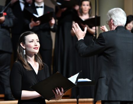 Photo of choir performing