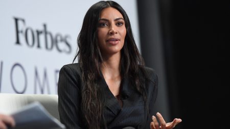 Kim Kardashian West speaks at an event June 13, 2017, in New York City.