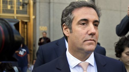 Michael Cohen, a personal lawyer for President Trump, leaves federal court in New York City in April. His legal troubles may test his loyalty to Trump, which has been built over years of protecting his boss in part by using legal threats.