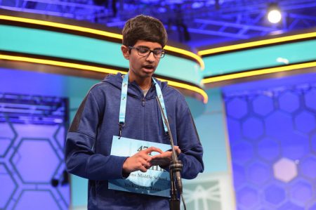Karthik Nemmani, 14, of McKinney won the 2018 Scripps National Spelling Bee Thursday night.