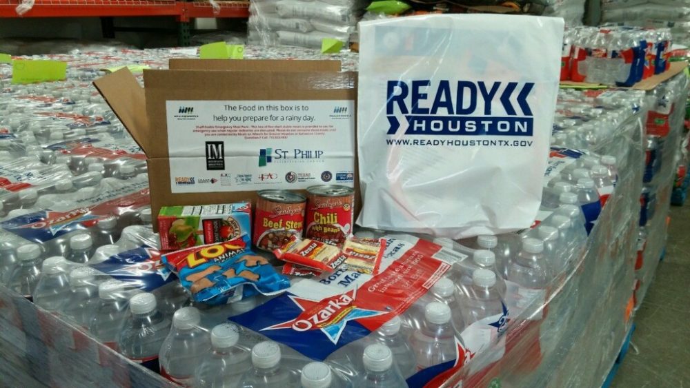 Interfaith Ministries will distribute non-perishable food, water and hurricane kits to more than 4,000 senior citizens that live in Harris and Galveston counties Saturday, June 2, to help them be better prepared for the 2018 hurricane season.