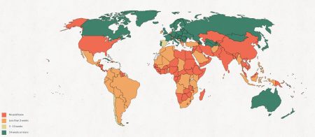 Map of paternity leave.