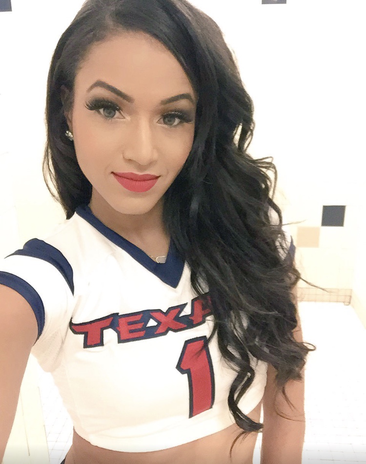 Another former Texans Cheerleader says she was body-shamed, duct-taped  during game