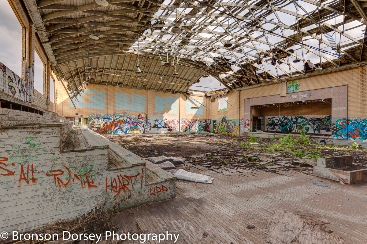 abandoned warehouse inside