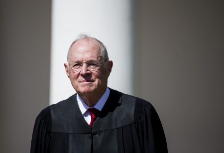 Supreme Court Associate Justice Anthony Kennedy, seen here in 2017, announced his retirement in a letter to the White House on Wednesday.