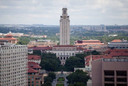 The Tower at the University of Texas at Austin on June 27, 2017.