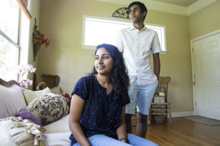 Rice University students Snigdha Banda and Raj Dalal came to Austin to study the maternal mortality crisis in Texas.