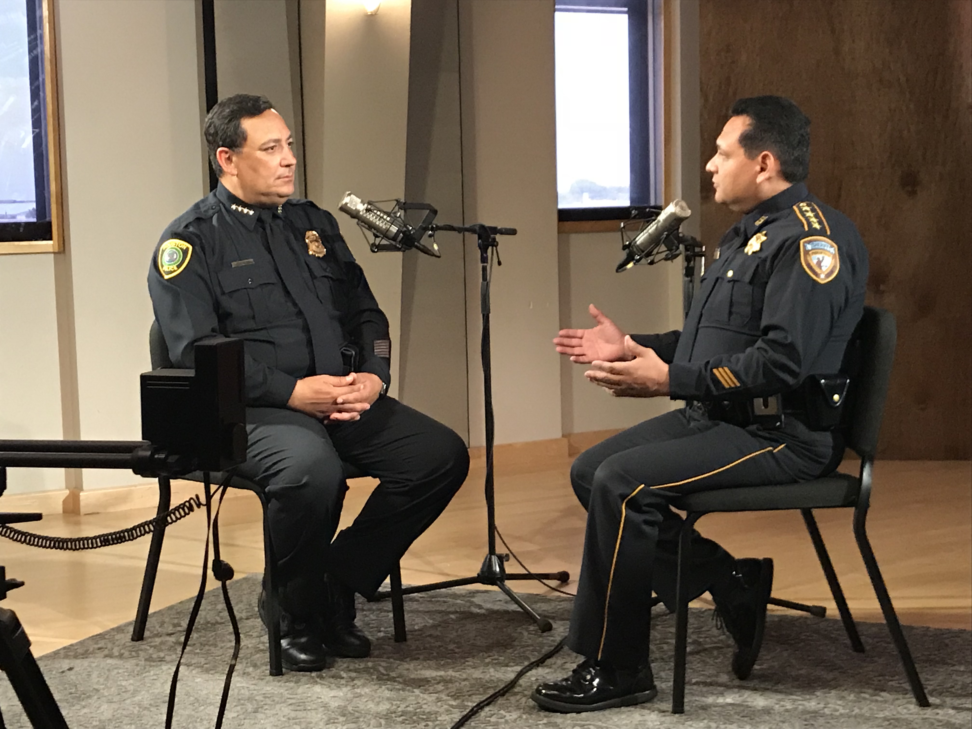 Chief Art Acevedo + Sheriff Ed Gonzalez