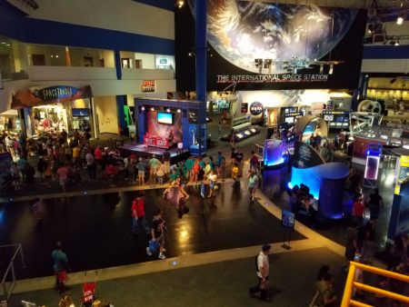 Space Center Houston  welcomes and accommodates guests with autism spectrum disorder and other sensory and cognitive challenges. (Photo: Maggie Martin/Houston Matters)