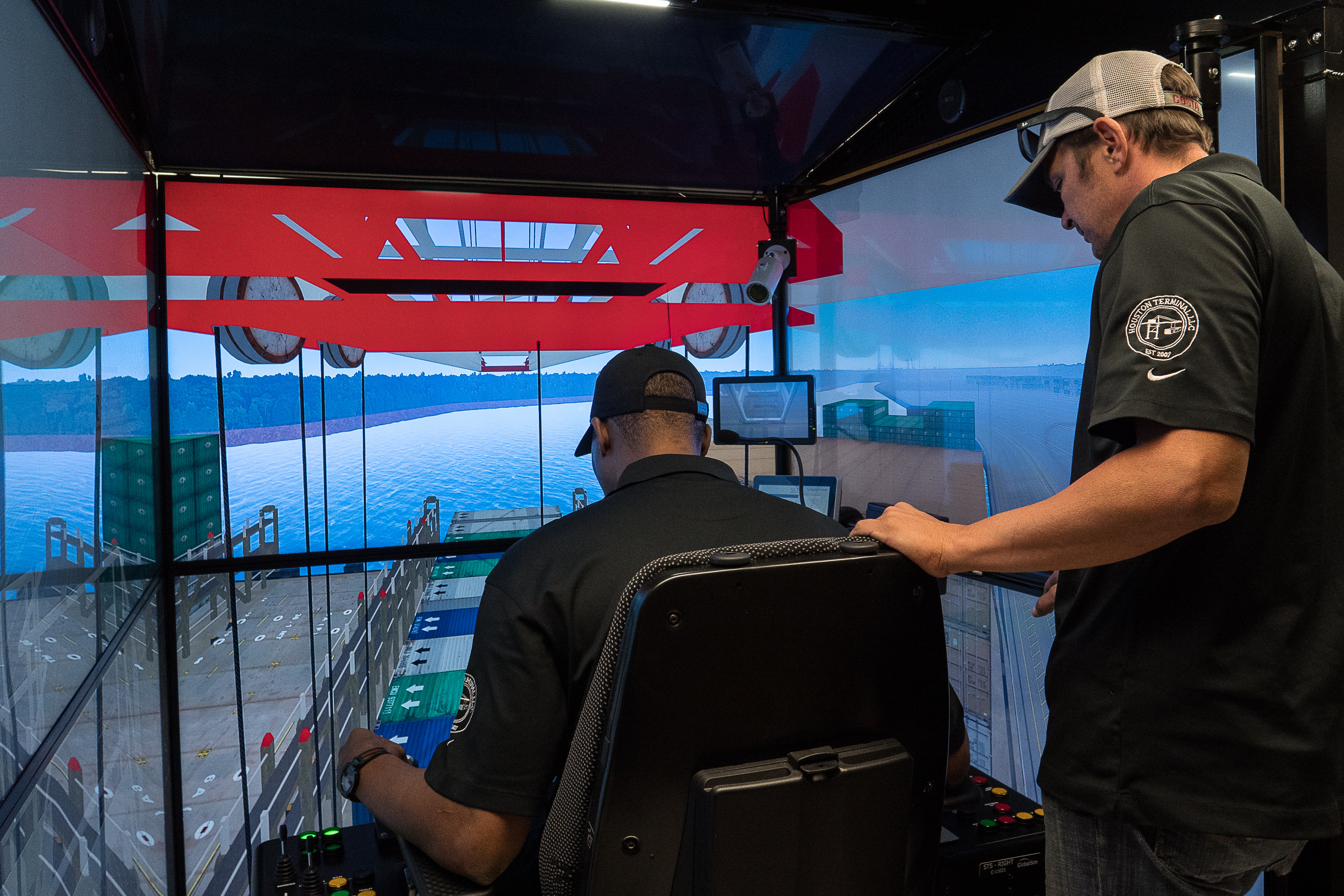 $500K Simulators Help Train Crane Operators at Port Houston – Houston  Public Media