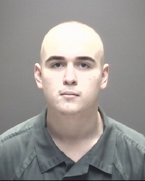 This booking photo shows Dimitrios Pagourtzis who on August 9, 2018, was formally indicted for the mass shooting that occurred at the Santa Fe High School on May 18, 2018.