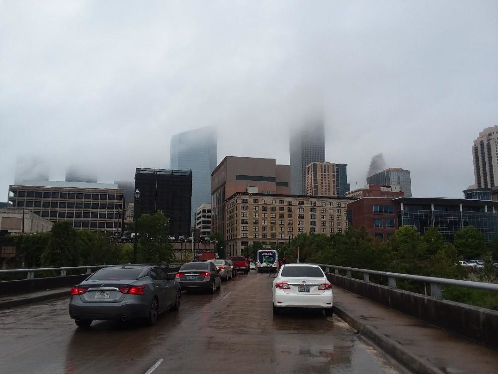 Downtown Houston Rain