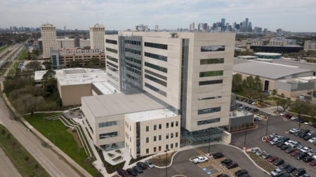 The Health 2 serves as the temporary home to UH's College of Medicine.
