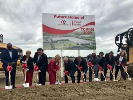 Coca-Cola Southwest, owned by Arca Continental, breaks ground on a new facility in Houston.