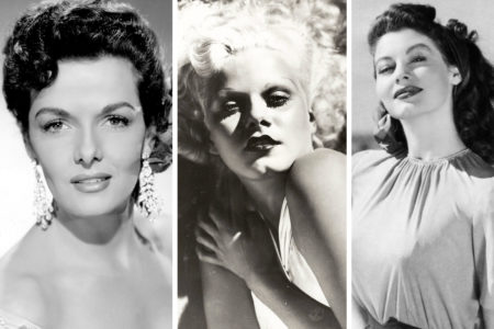 Jane Russell, Jean Harlow, and Ava Gardner
