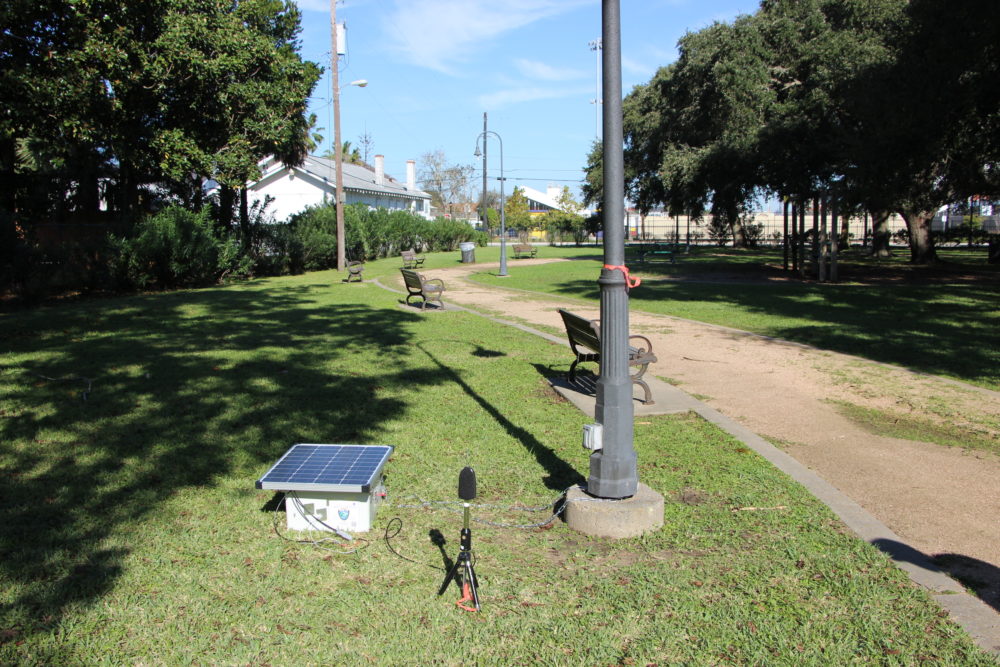 Noise sensors were set up in Galveston to complement feedback from residents.