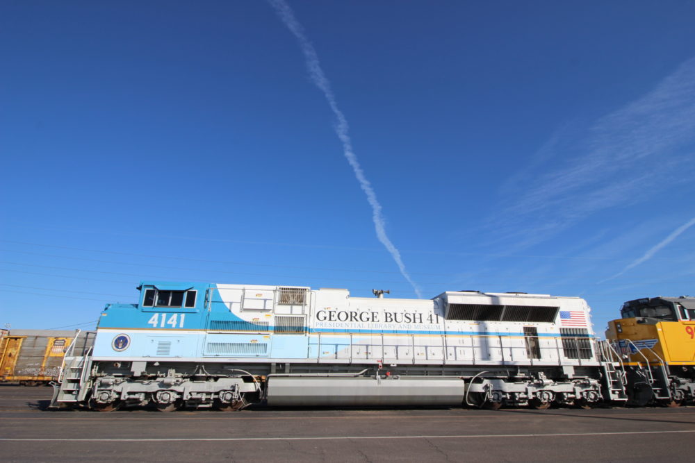 President Bush’s Final Journey Will Be By Train – Houston Public Media