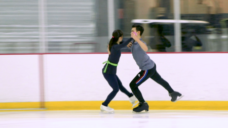 Vanessa Pham, Jonathan Rogers Ice Skating