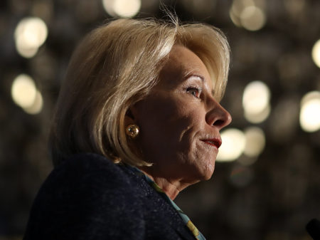 The recommendations on discipline form part of a broader effort by the Trump administration and U.S. Education Secretary Betsy DeVos to back away from Obama-era policies aimed at reducing racial disparities in suspensions and expulsions.