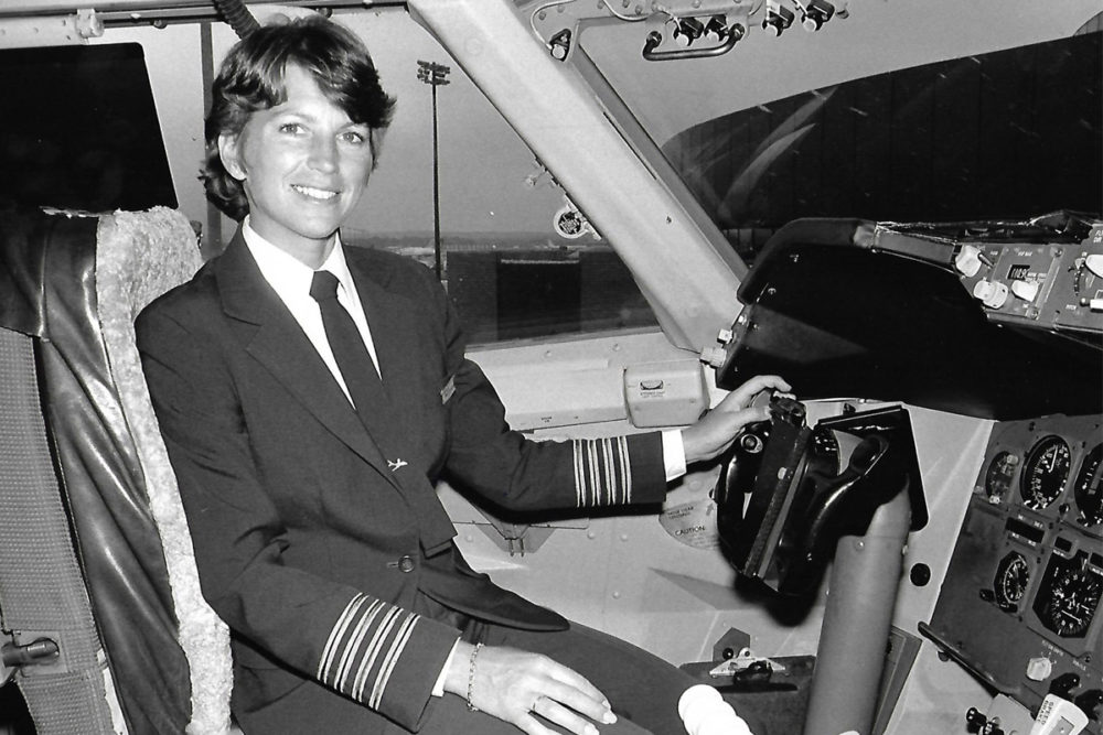 Lynn Rippelmeyer In The Cockpit