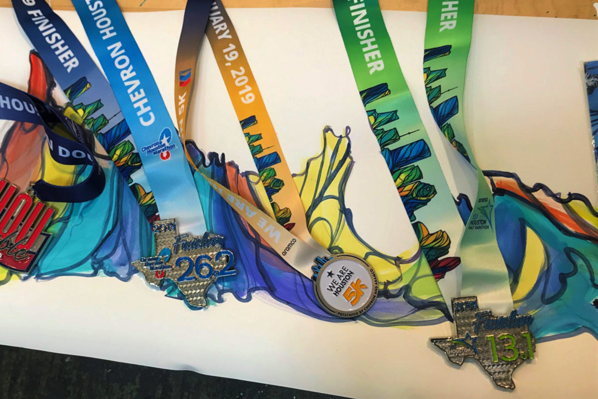 How A Scuba Diving Trip Inspired This Year’s Houston Marathon Artwork 