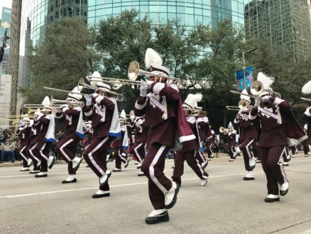 Marching bands, dancers and community organizations showed up to the two MLK parades held January 21st.