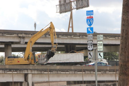 In January 2019, the Texas Department of Transportation (TxDOT) closed the connector ramp to southbound I-69 and State Highway 288 because of construction.