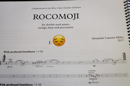 Page from musical score.