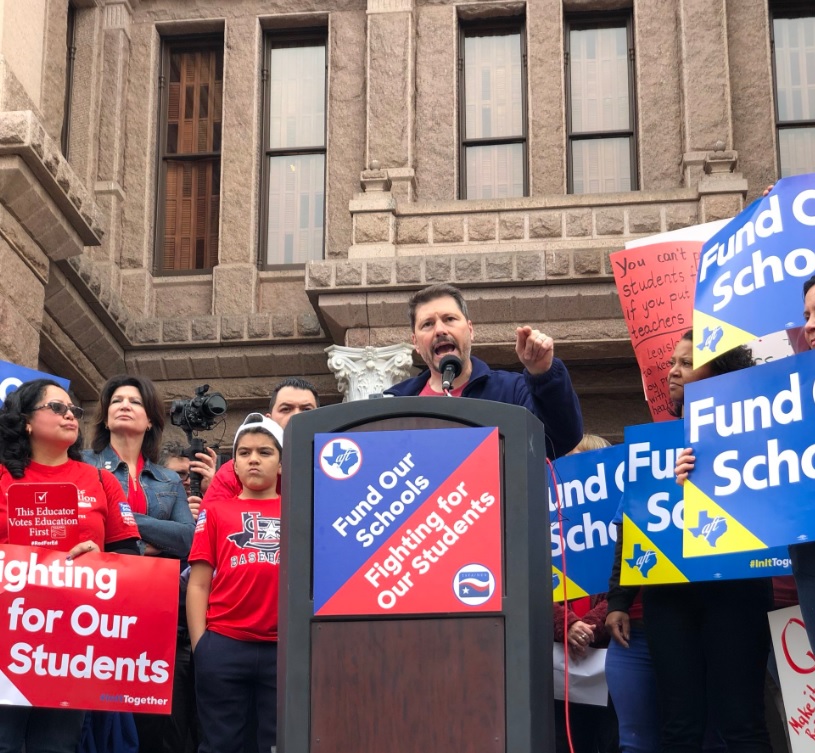 In Crucial Year For Public Education Funding, Texas Teachers March ...