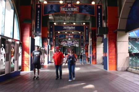 Astros Hall of Fame Walkway