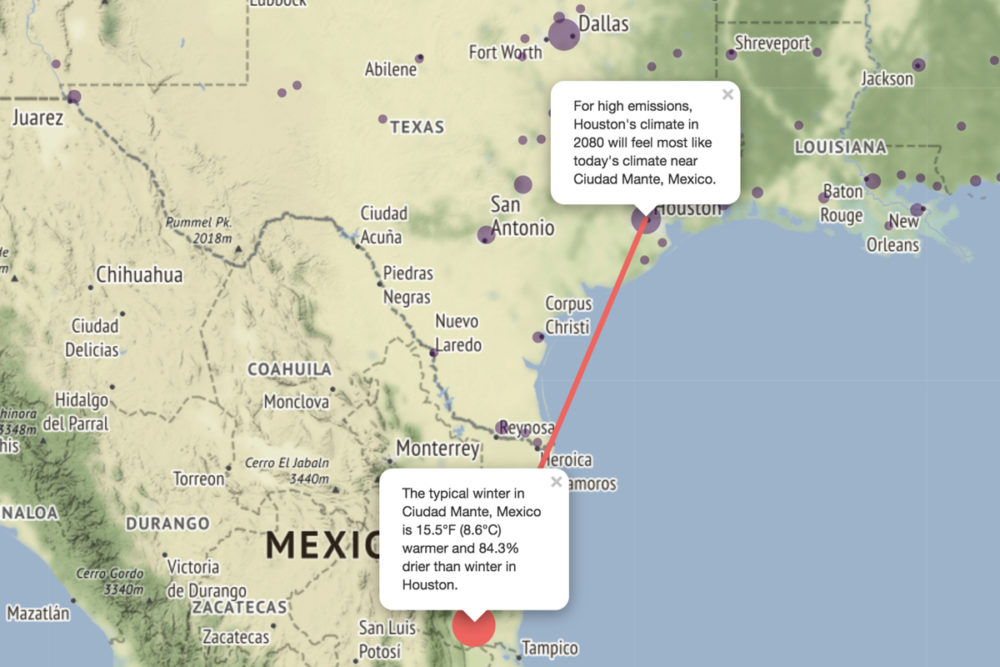 Houston Could Feel More Like Central Mexico In 60 Years Houston